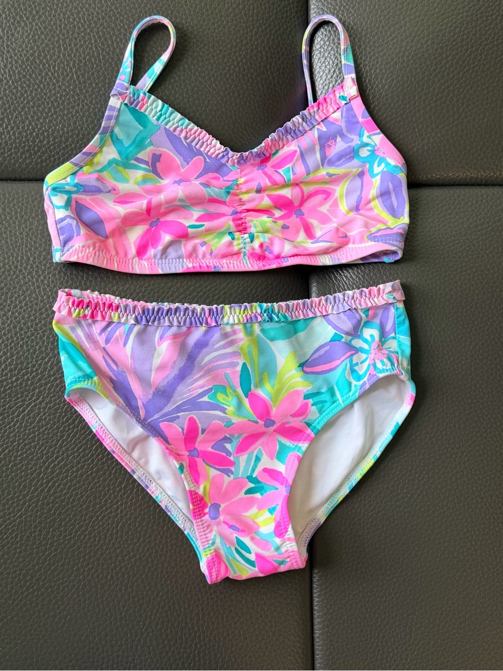 EUC Lilly Pulitzer Kids “It was all a dream” bikini Sz 3
